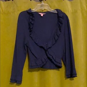 Lilly Pulitzer Navy Blue Cardigan